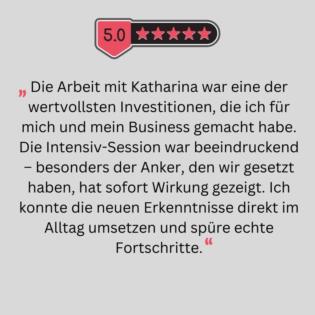 Google Rezension eines Klienten